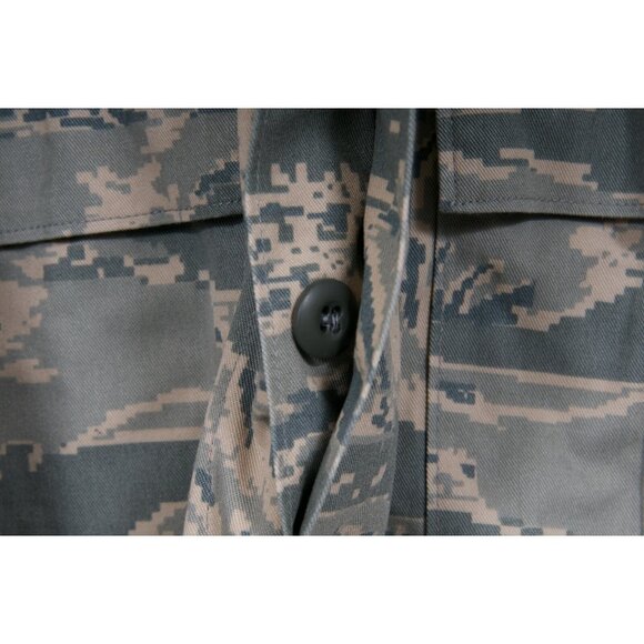 U.S. Air Force Jacket 38R Medium Green Tan Digital Camouflage Utility Coat - Picture 4 of 12
